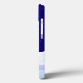 月明かりの星の雪の風景モダン Case-Mate iPhoneケース (裏面 / 左)