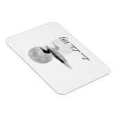 月明かりの柔軟な磁石の中でルーンが泳ぐ マグネット (右側)