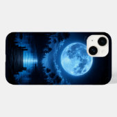 月明かりの森の映り込みの美学 Case-Mate iPhoneケース (裏面 (横))