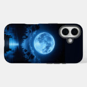 月明かりの森の映り込みの美学 Case-Mate iPhoneケース (裏面 (横))