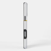 月明かりの森の風景と融合する狼 iPhoneケース (右側面)