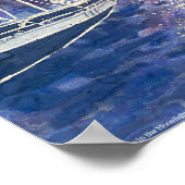 月明かりの海賊の船：ポスター ポスター (角)