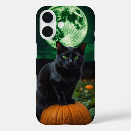 月明かりの猫 Case-Mate iPhoneケース (裏面)