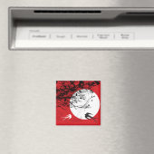 月明かりの磁石に覆われた東洋のツバメ マグネット (インサイチュ (食洗機))