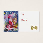 月明かりの遊クリスマスにサンタの竪琴 (正面)