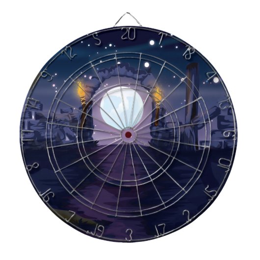 月明かりの遺跡 ダーツボード (正面)