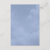 月明かりの野花の結婚ささやき エンクロージャーカード (裏面)