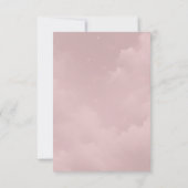 月明かりの野花の結婚ささやき 出欠カード (裏面)