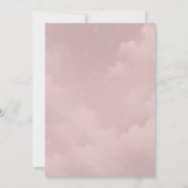 月明かりの野花の結婚ささやき 招待状 (裏面)