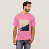 月明かりの静かな散歩。 Tシャツ (正面フル)