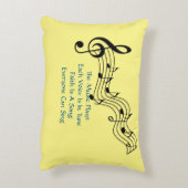 月明かりの鳥 アクセントクッション (裏面(縦))