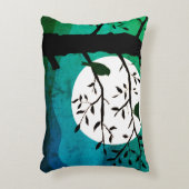 月明かりの鳥 アクセントクッション (正面(垂直))