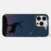 月明かりの鹿 iPhoneケース (裏面横)
