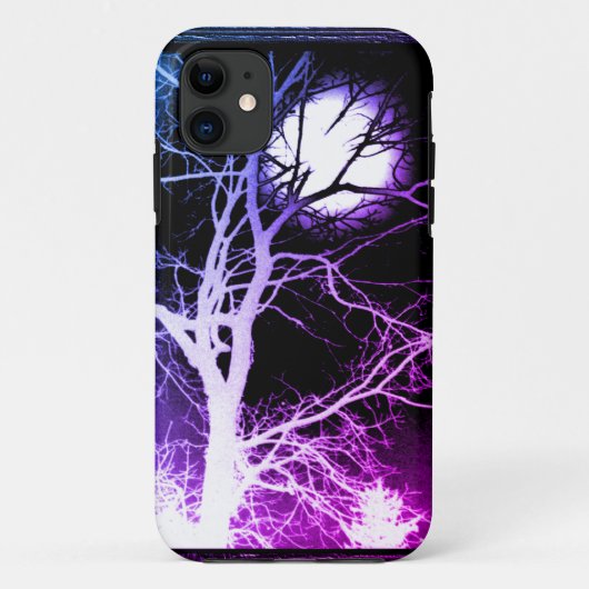 月明かりキャンバス印刷 Case-Mate iPhoneケース (裏面)