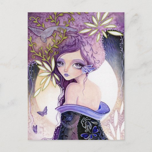 月明かり – はがき (正面)