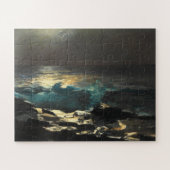 月明かり、ウッド島の光ウィンズローホーマー。 ジグソーパズル (横)