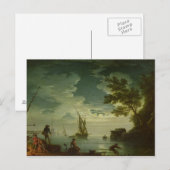 月明かり， 1772 ポストカード (正面/裏面)