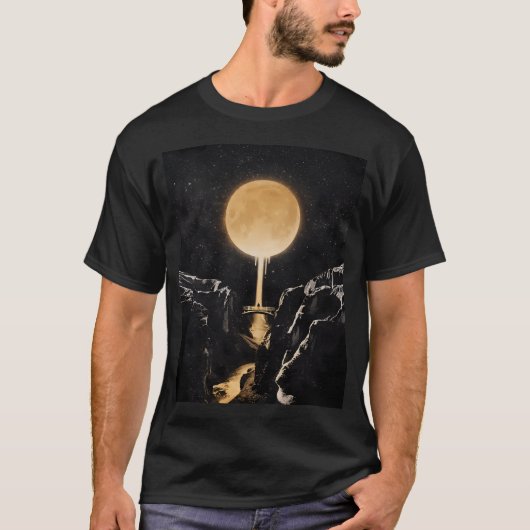 月明かり Tシャツ (正面)