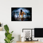 月明け風呂 ポスター (ホームオフィス)