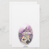 月明りの人魚の文房具 便箋 (正面/裏面)