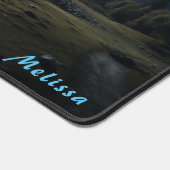 月明パーソナライズされたかり夜景デスクマット デスクマット (コーナー)