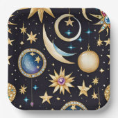 月星の天空 ペーパープレート (正面)