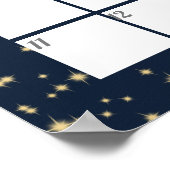 月星推測ベビーの締め切りポスター ポスター (角)