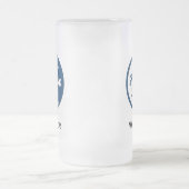 月星疑問に思 フロストグラスビールジョッキ (中央)