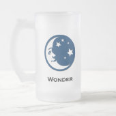 月星疑問に思 フロストグラスビールジョッキ (左)