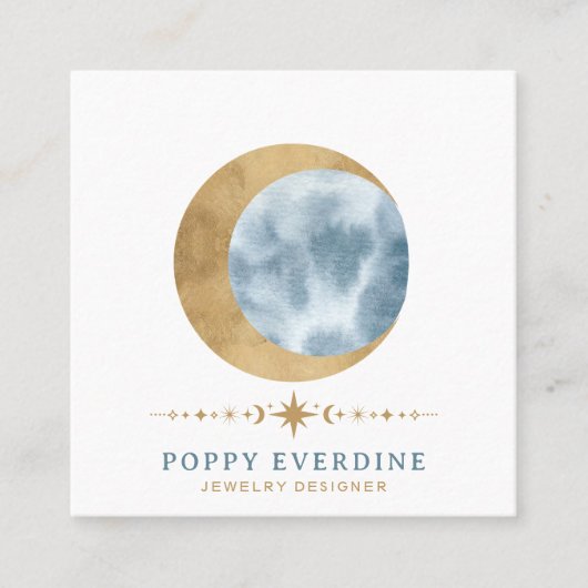 月星 スクエア名刺 (正面)