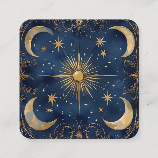 月星 スクエア名刺 (正面)