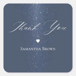 月星＆ストリングライト ブライダルシャワー スクエアシール