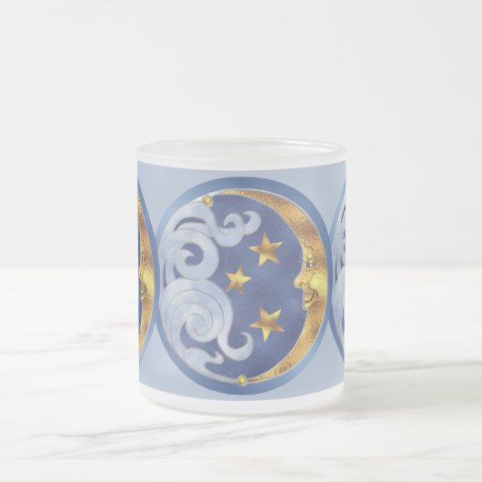 月星 フロストグラスマグカップ (中央)
