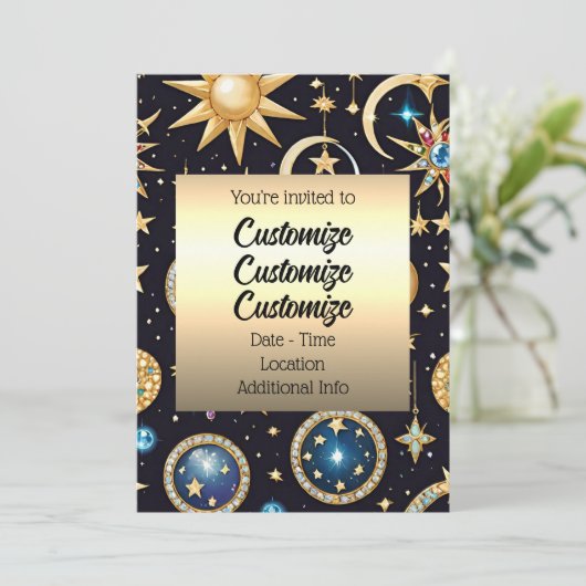 月星 招待状 (スタンド正面)