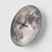 月時計 ラウンド壁時計 (傾斜)
