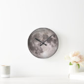 月時計 ラウンド壁時計 (ホーム)