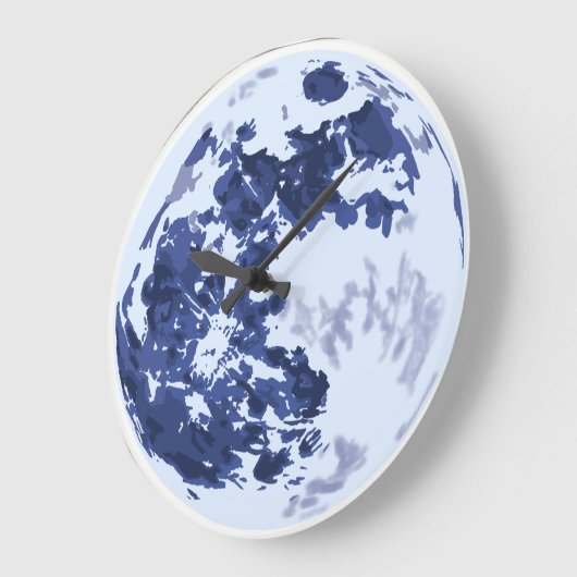 月時計 ラージ壁時計 (傾斜)