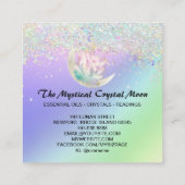 *～*月晶フローラホグラデーションログリッター  スクエア名刺 (裏面)