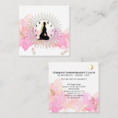 *～*月晶宇宙金ゴールド スクエア名刺 (正面/裏面)