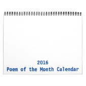 月暦の詩 カレンダー (カバー)
