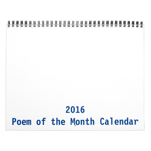 月暦の詩 カレンダー (カバー)