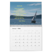 月暦の詩 カレンダー (1月 2026)