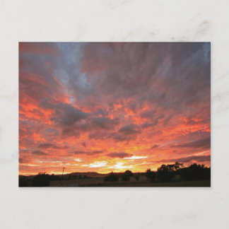 月曜の日の出 ポストカード