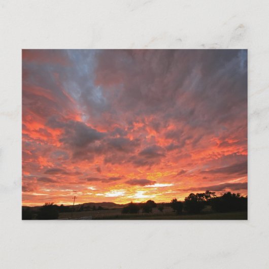 月曜の日の出 ポストカード (正面)