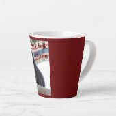 月曜の朝のマグカップ カフェラテマグ (右アングル)