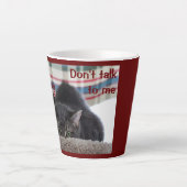 月曜の朝のマグカップ カフェラテマグ (正面)