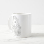 月曜の朝のマグカップ コーヒーマグカップ (正面左)