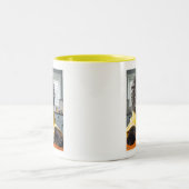 月曜の朝ニューフコーヒーマグ ツートーンマグカップ (中央)