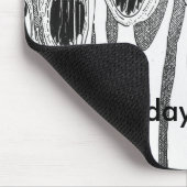 月曜の朝! マウスパッド (コーナー)