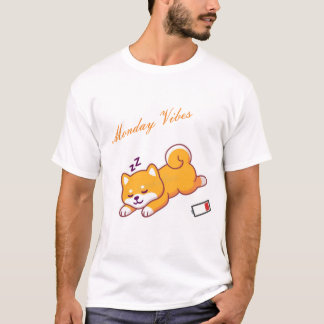 月曜の芝ビベス Tシャツ